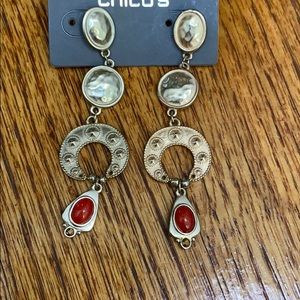 Gold Drop Dangle Earrings